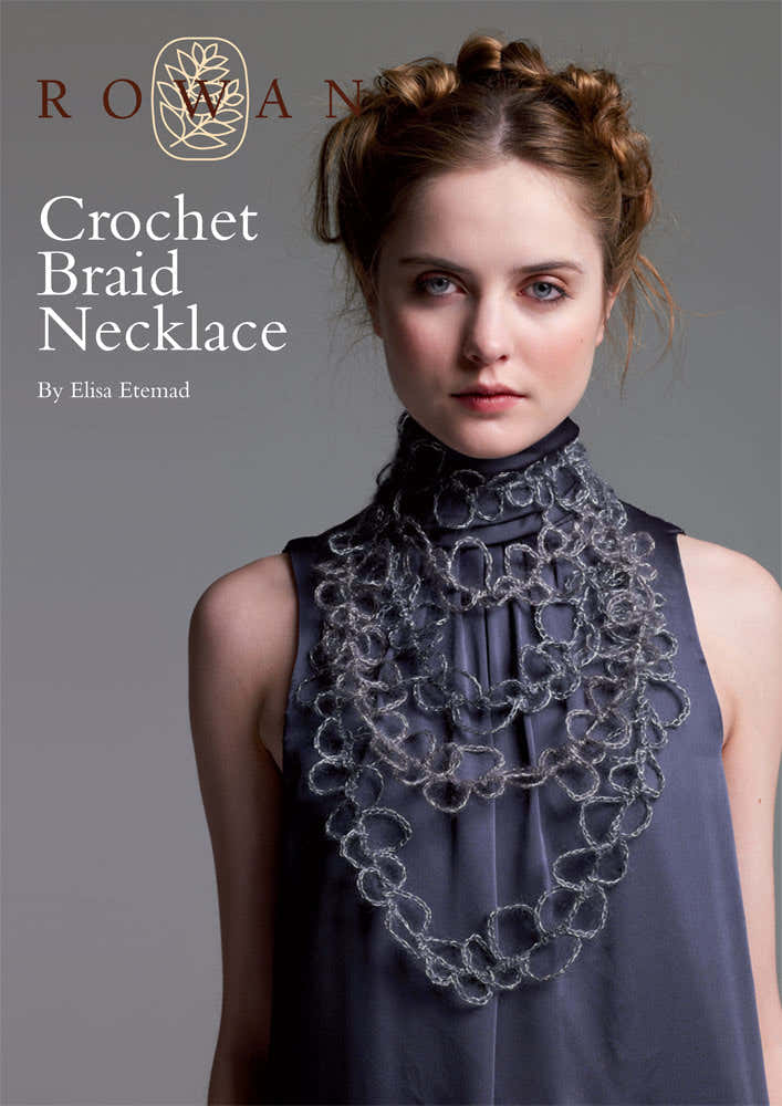 Braid Necklace in Rowan Kidsilk Haze