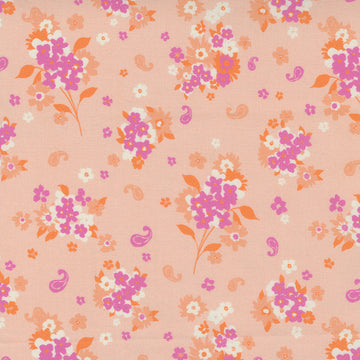 Moda Fabrics Paisley Rose - Pink - 11884-22