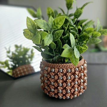 Beads and Popcorn Cozy