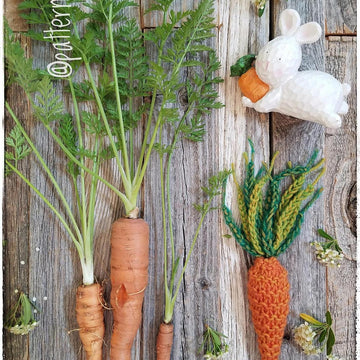Carrot treat for bunny