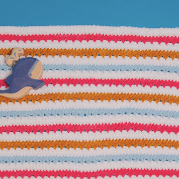 Squishy Blanket - Free Crochet Pattern For Kids in Paintbox Yarns Chenille by Paintbox Yarns