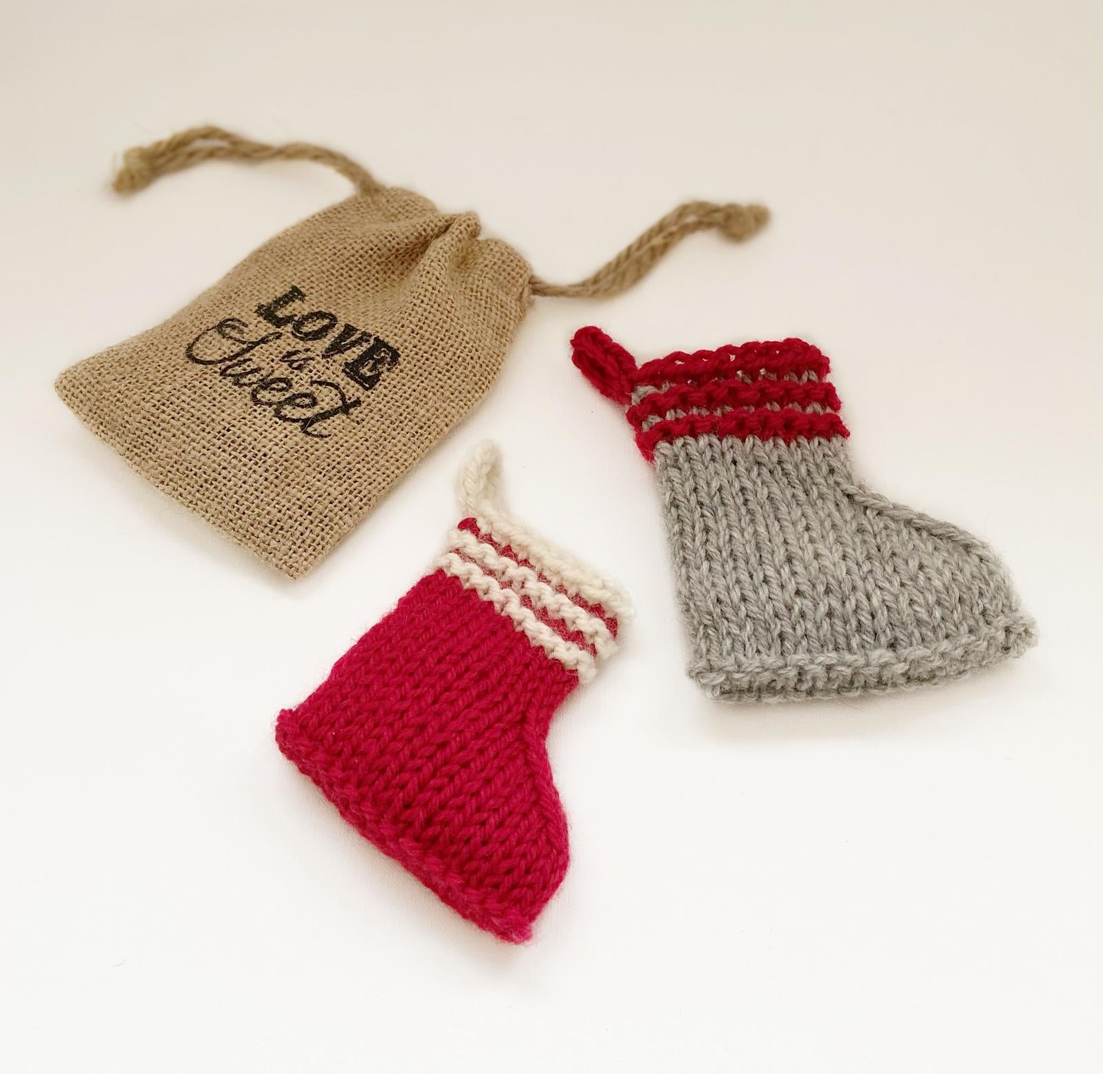 Mini Christmas stocking