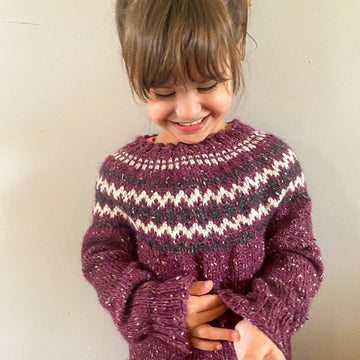 Mini Autumn Tweed Pullover