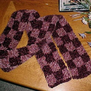 Checkerboard Scarf