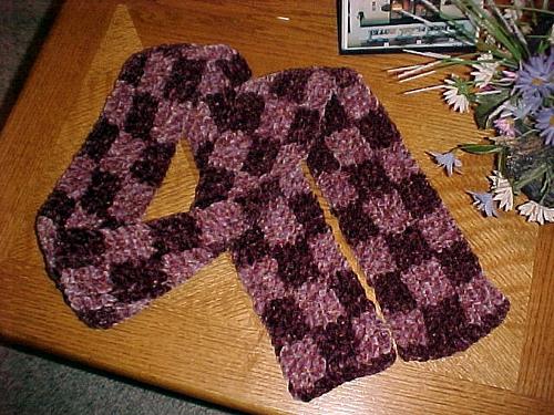 Checkerboard Scarf