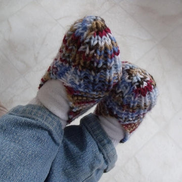 How to Knit Child Slippers