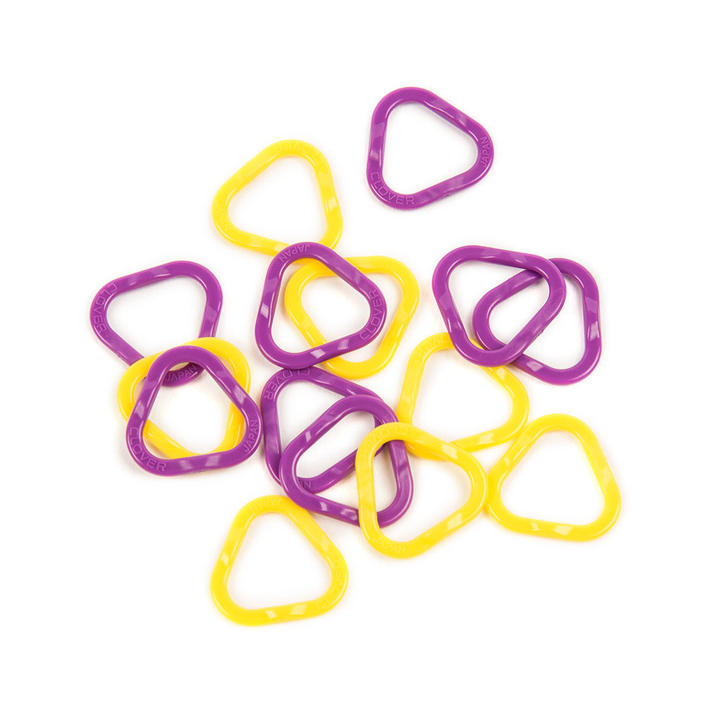 Clover Stitch Markers Triangle