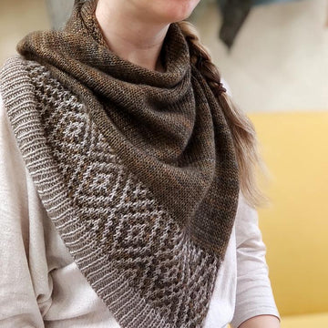 Walk in the Dawn Shawl