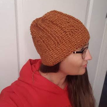 Daisy Cable Beanie
