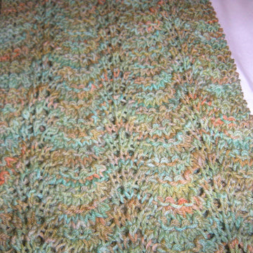 Ridged Feather Scarf