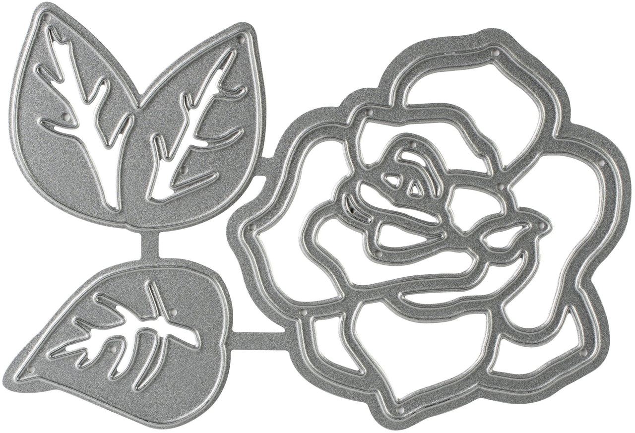 Kaisercraft Decorative Die - Rose & Leaves