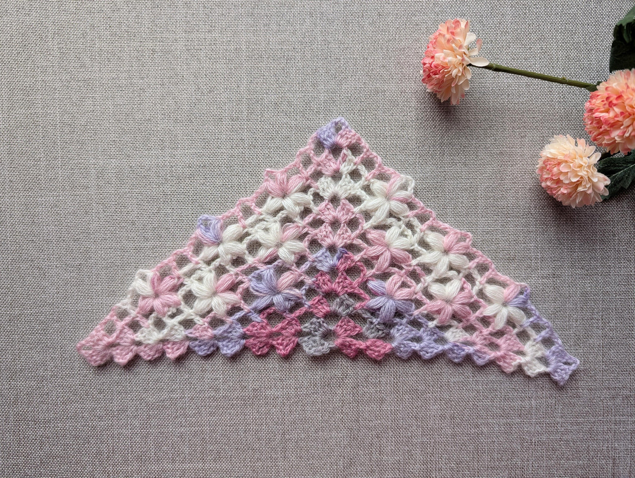 Crochet Shawl Pattern/Chart #68