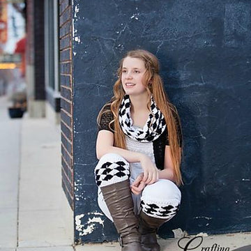 Shell Boot Cuffs