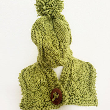 Knots and twists hat