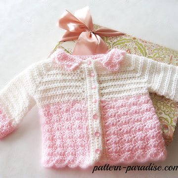 Sweet Pink Baby Sweater