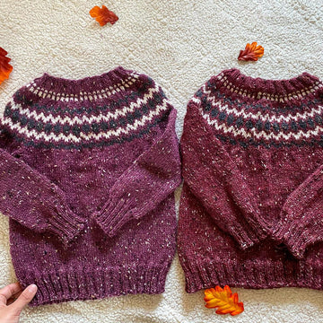 Mini Autumn Tweed Pullover