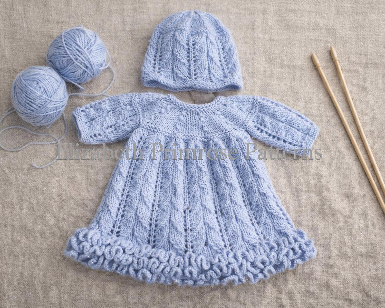 Triple Frill Doll Dress and Hat P59