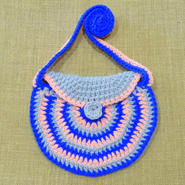 Girls Striped Shoulder Bag