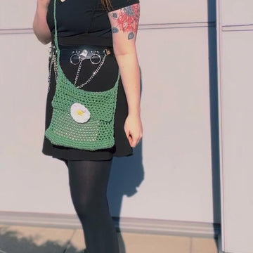 Daisy Mesh Bag