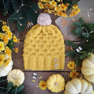 Honeycomb Cowl and Hat set
