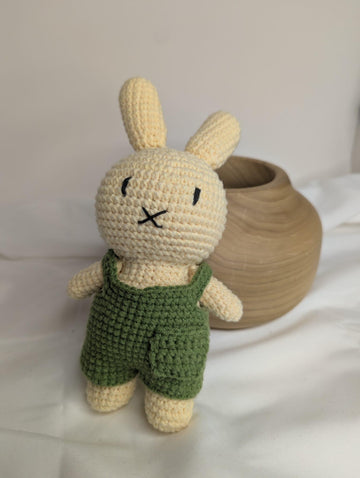 Miffy Bunny Outfit - Overalls