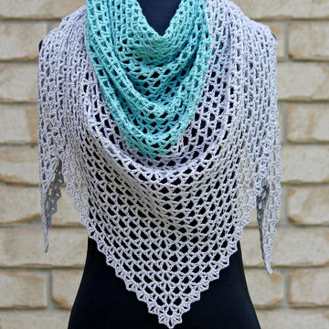 Almost a Granny Triangle Scarf