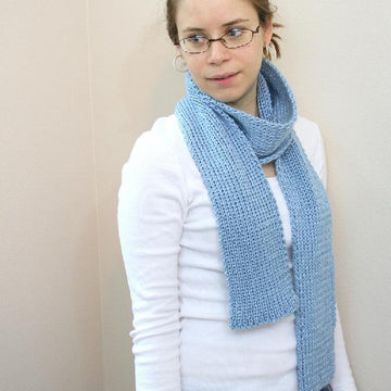 A15 Womens Ribbed Scarf