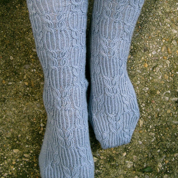 Quincy Cabled Socks