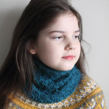 Robin Cowl for Worsted yarn