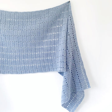 Clearwater Sideways Shawl