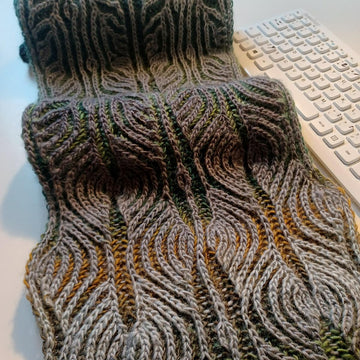 Brioche Circuit Board Scarf