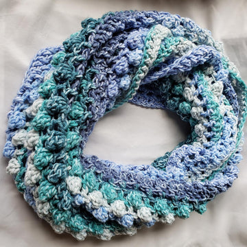 Airy Puff Infinity Scarf