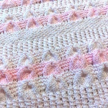PINK BAMBINO baby shawl/blanket
