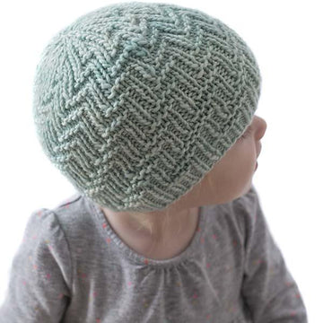 Woven Zig Zag Hat