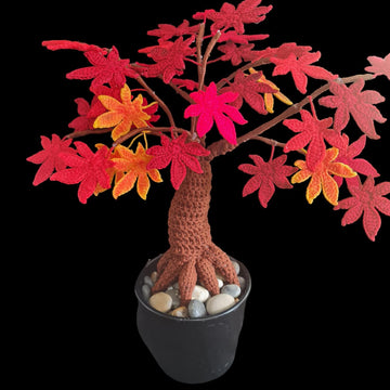 Crochet Maple tree Bonsai