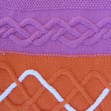 Double Cable Blanket
