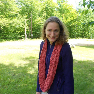 Coral Fantasy Infinity Scarf