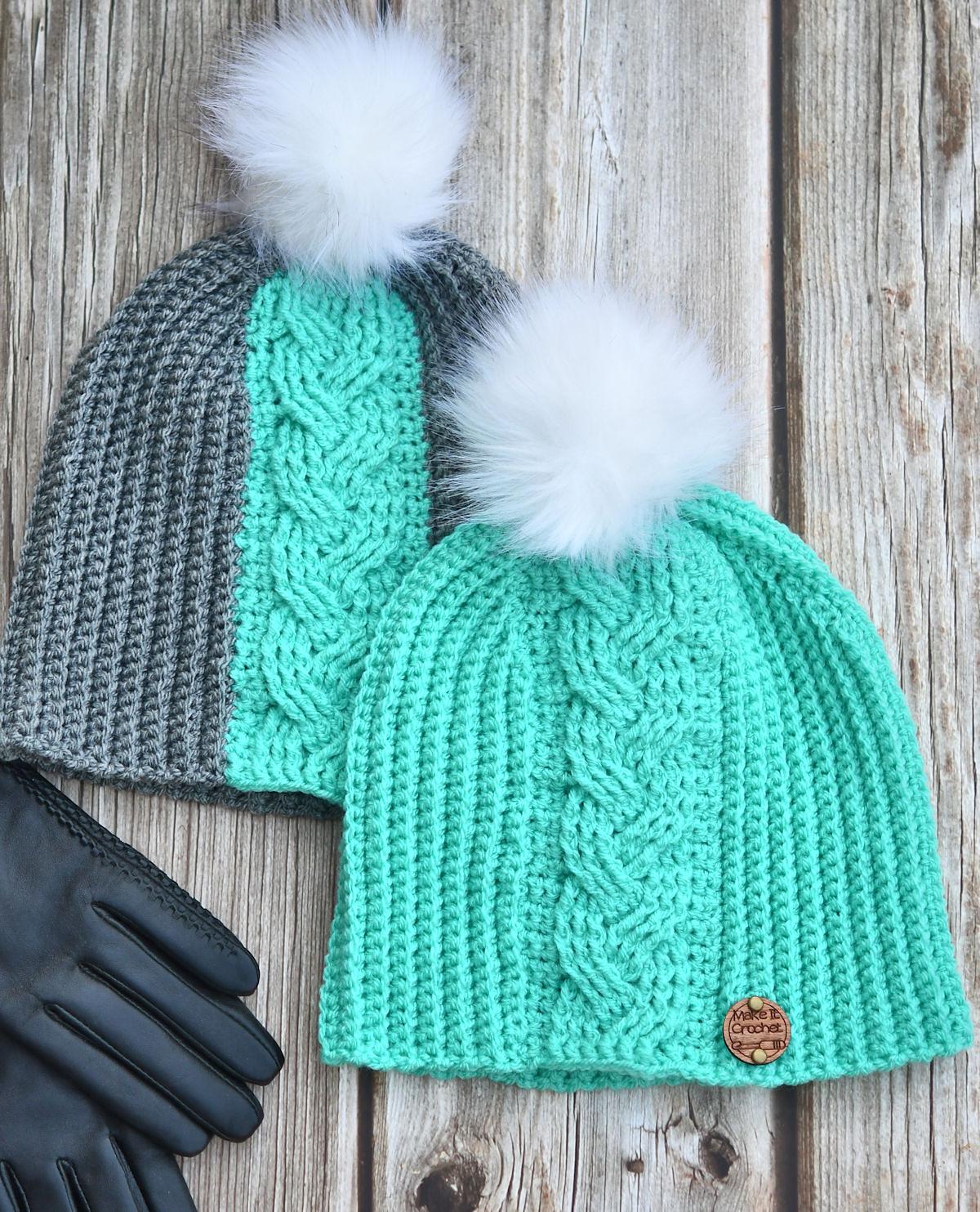 Braided Cable Beanie