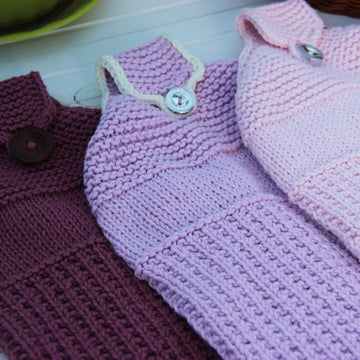 Knitted Hanging Kitchen Towel
