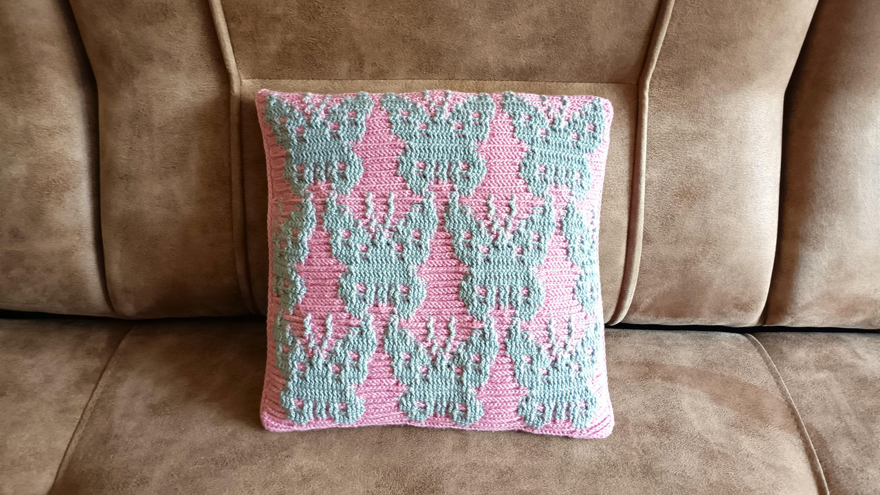 Butterwhirl pillow