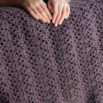 Heather Afghan