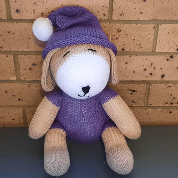 Sleepy Puppy Knitting Pattern