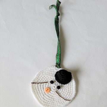 Melted Snowman Ornament