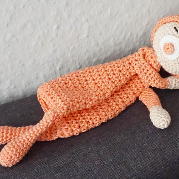 Häkelanleitung Schnuffeltuch Baby