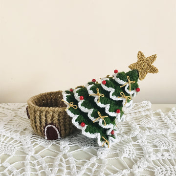 Christmas tree house candy box
