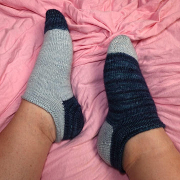 Toe Up Simple Socks No 6