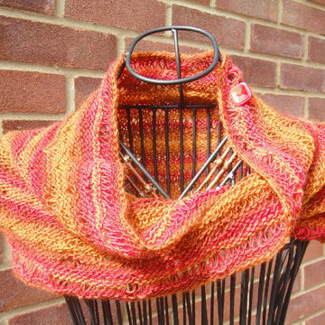 Fiery Moebius Cowl