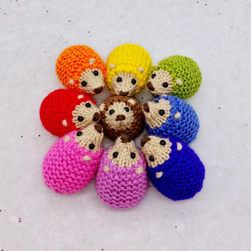 Rainbow Hedgehog Creme Egg Covers