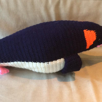 Huge huge King Penguin Pillow
