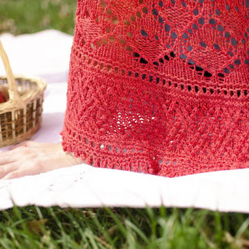 Fragaria Shawl